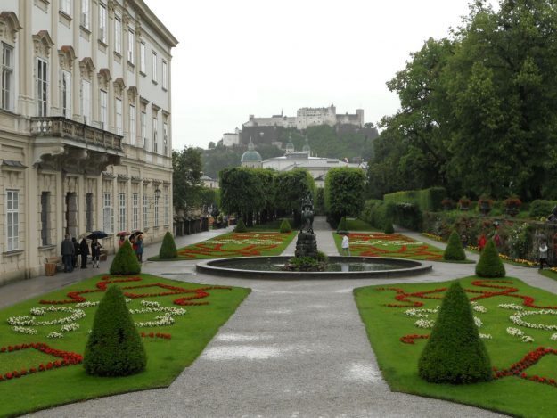 Jardins do castelo Mirabell