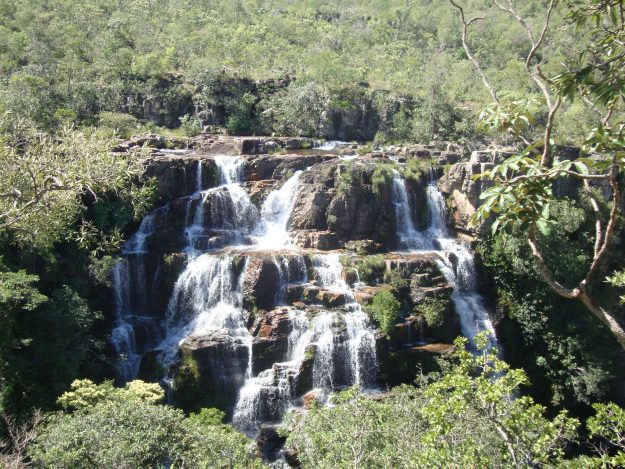 Cachoeira de Almécegas 1, na Chapada dos Veadeiros