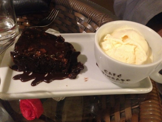 onde comer em paraty cafe pingado brownie