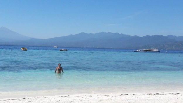viagem para indonesia Praia de Gili Trawangan