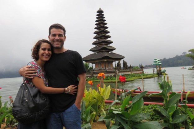 viagem para indonesia templo pura ulun danu bratan