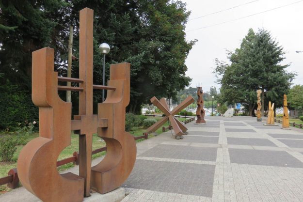 Região de La Poza, no centrinho de Pucón.