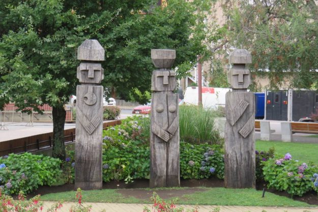 Plaza de Armas, no centrinho de Pucón