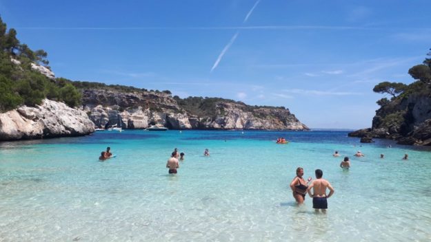 praia de Macareleta menorca espanha