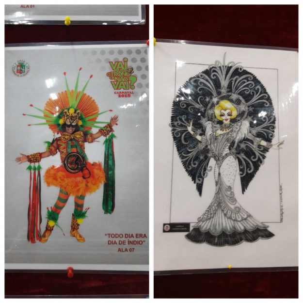 desenhos fantasias carnaval experience grande rio