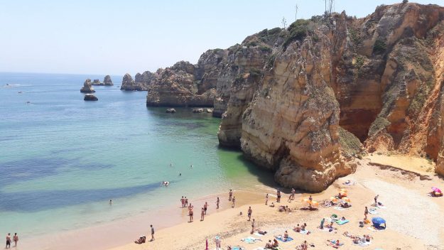 melhores praias de portugal praia dona ana lagos