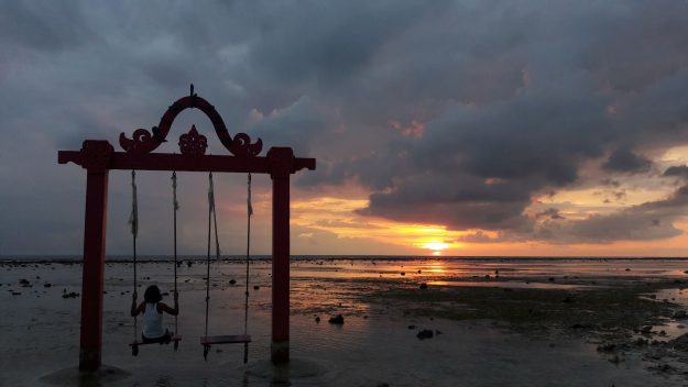 pôr do sol Gili Trawangan