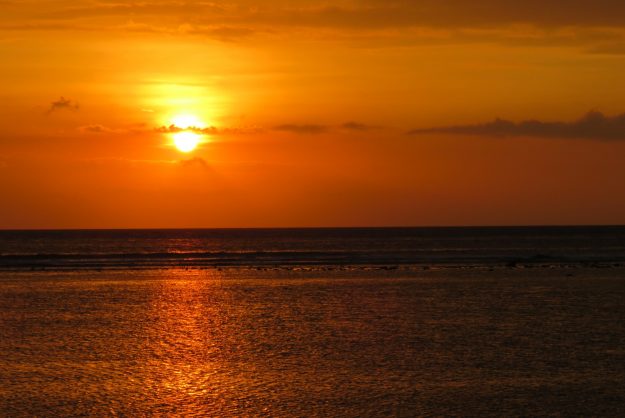 Pôr do sol Gili T
