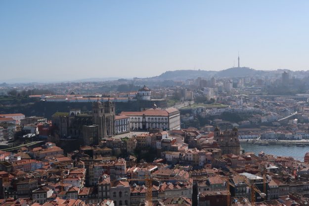 Vista Torre dos Clérigos porto
