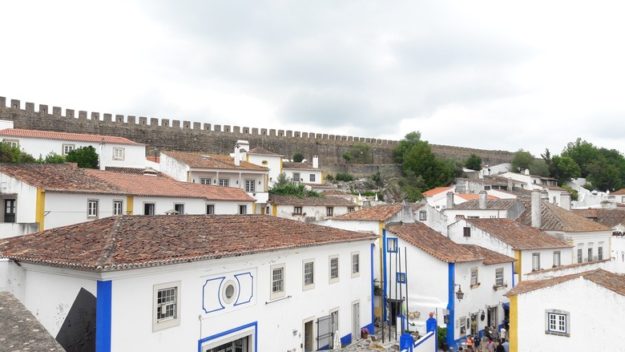 o que fazer em óbidos muralha