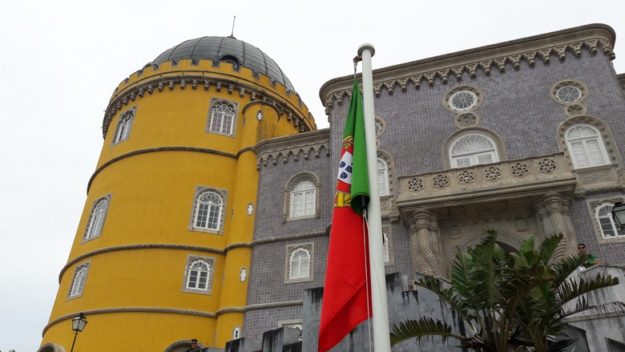 O que fazer em Sintra Palácio da Pena fachada