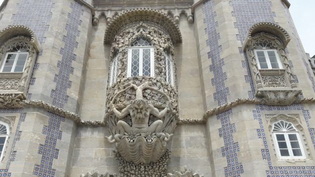 O que fazer em Sintra Palácio da Pena detalhe