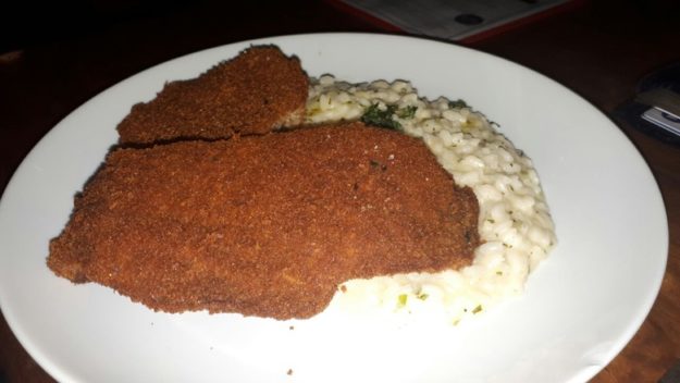 filé milanesa risoto queijo prima bruschetteria