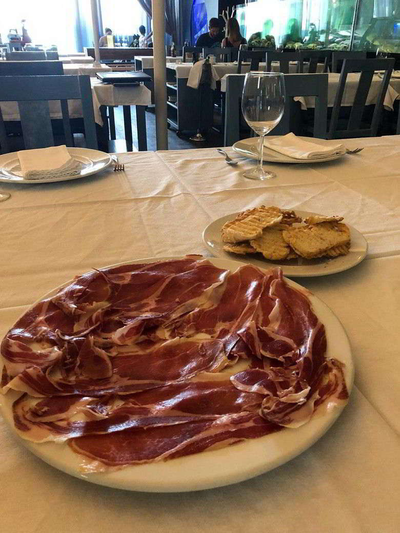 onde comer em lisboa Cinco Oceanos presuntos