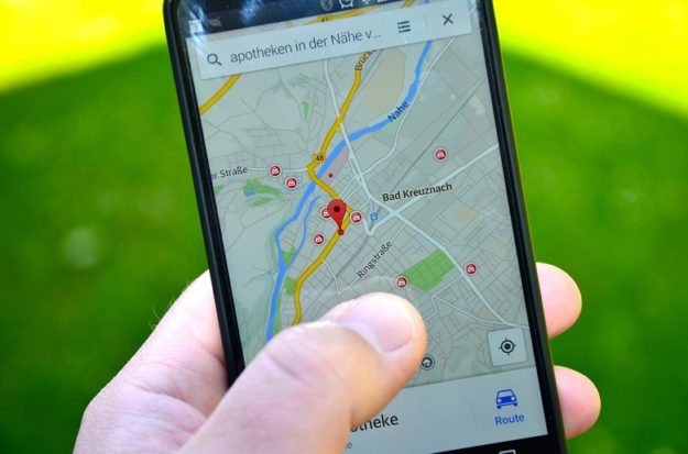 celular mapa
