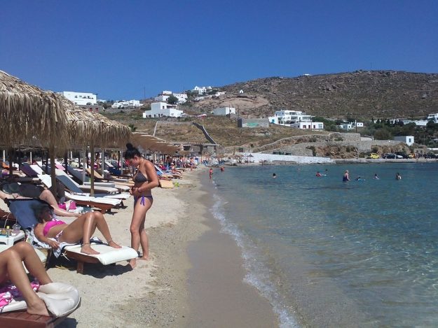 Mykonos, Grécia, Ornos