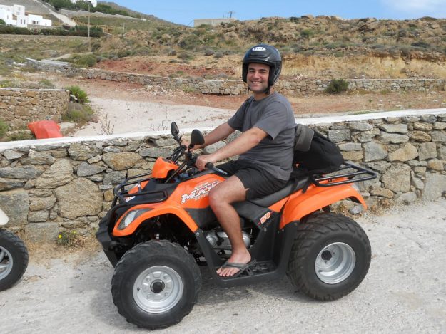 Mykonos, Grécia, quadriciculo