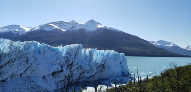 glaciar Perito Moreno vista da trilha vermelha