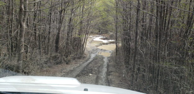 estrada enlamaçada expedicao 4x4 ushuaia